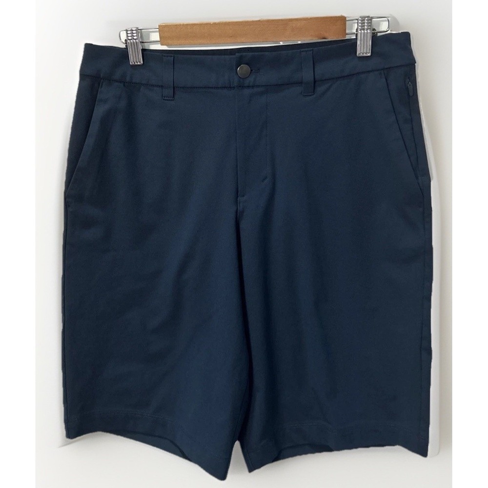 Mens Lululemon ABC Commission Golf Shorts Relaxed Navy Performance LM7A83S 30